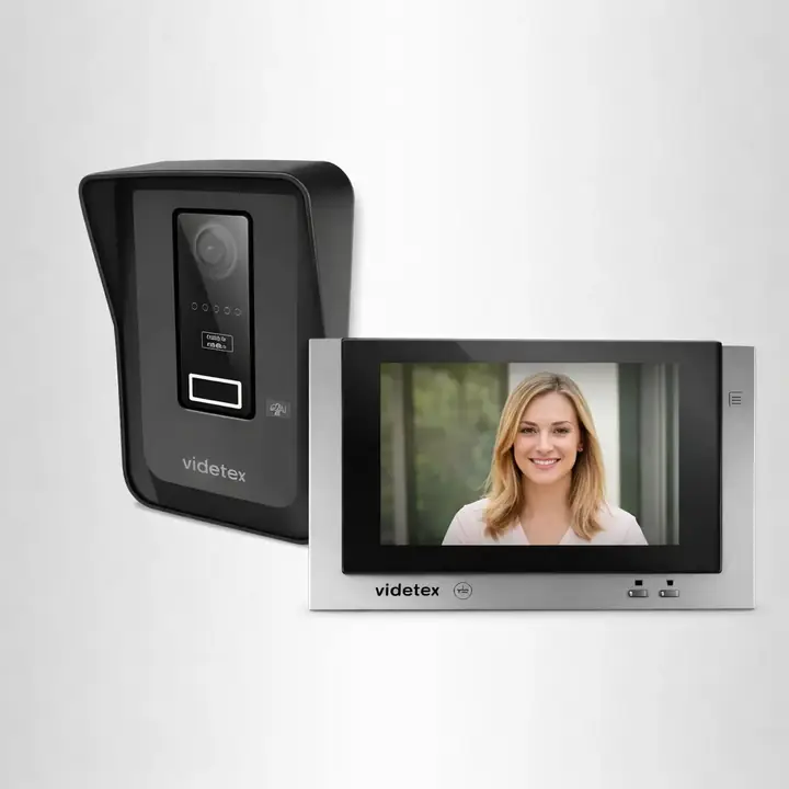 Interfone com vídeo instalado na entrada
